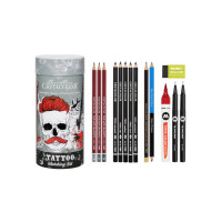 Набор для скетчинга Cretacolor  `TATTOO SKETCHING` 12 предметов